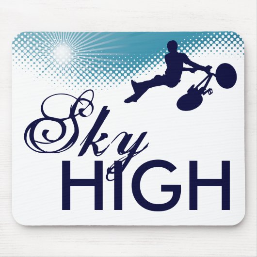 sky high cycle muismat (Voorkant)