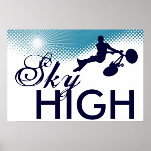 sky high cycle poster
