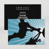 sky high cycling kaart (Voorkant / Achterkant)