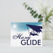 sky high hang glide briefkaart (Staand voorkant)