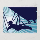 sky high hang gliding briefkaart (Voorkant)