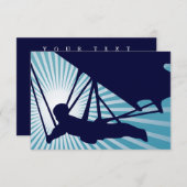 sky high hang gliding kaart (Voorkant / Achterkant)