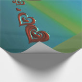 Sky High Hearts Cadeaupapier (Hoek)