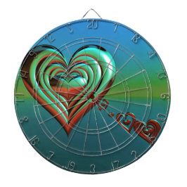 Sky High Hearts Dartbord