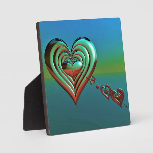 Sky High Hearts Fotoplaat (Voorkant)