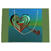 Sky High Hearts Groot Cadeauzakje (Voorkant)