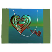 Sky High Hearts Groot Cadeauzakje (Achterkant)