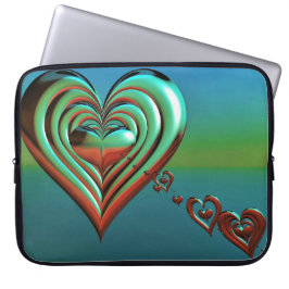 Sky High Hearts Laptop Sleeve