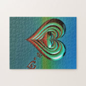 Sky High Hearts Legpuzzel (Horizontaal)