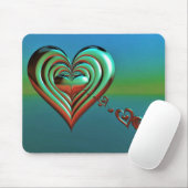 Sky High Hearts Muismat (Met muis)