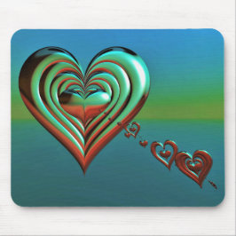 Sky High Hearts Muismat