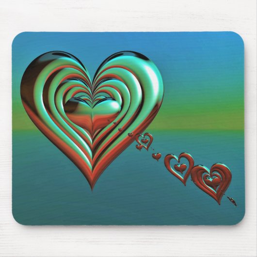 Sky High Hearts Muismat (Voorkant)