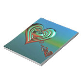 Sky High Hearts Notitieblok (Linkerzijde)