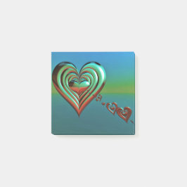 Sky High Hearts Post-it® Notes