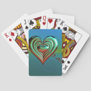 Sky High Hearts Speelkaarten