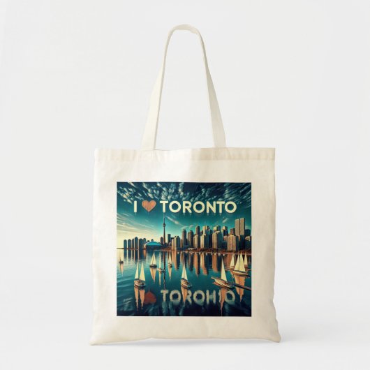 Sky-High Love Toronto Tote Tote Bag (Voorkant)