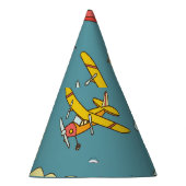 Sky High: Retro-vliegtuigontwerp Feesthoedjes (Rechts)