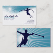 sky high skis visitekaartje (Voorkant / Achterkant)