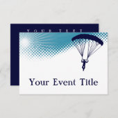 sky high skydiver kaart (Voorkant / Achterkant)