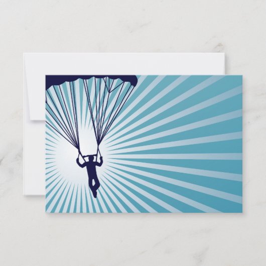 sky high skydiver kaart (Voorkant)