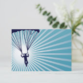 sky high skydiver kaart (Staand voorkant)