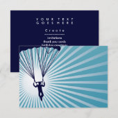 sky high skydiver kaart (Voorkant / Achterkant)