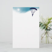 sky high skydiving briefpapier (Staand voorkant)