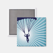 sky high skydiving magneet (Voorkant / Achterkant)