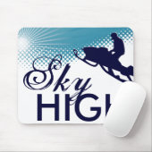 sky high sneeuwscooter muismat (Met muis)