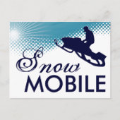 sky high snewmobile briefkaart (Voorkant)