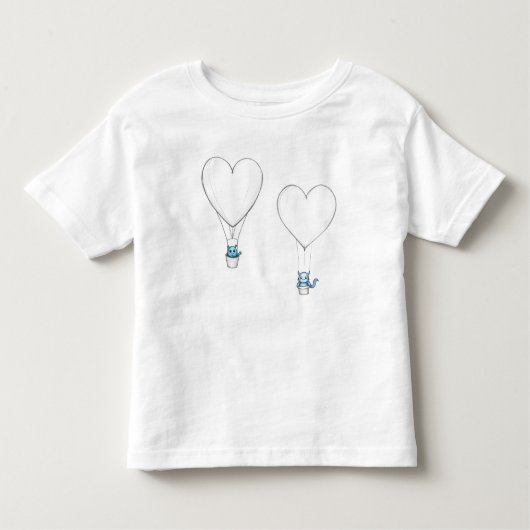 Sky High Sweetheart Kinder Shirts (Voorkant)