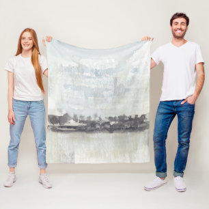 Sky Horizon - Neutrale kleuren Fleece Deken