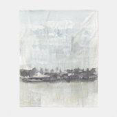 Sky Horizon - Neutrale kleuren Fleece Deken (Voorkant)
