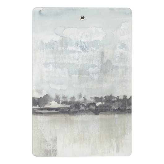 Sky Horizon - Neutrale kleuren Mini Klembord (Achterkant)