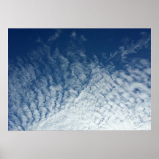 Sky in januari poster (Voorkant)
