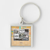 Sky is aan het vallen sleutelhanger (Voorkant)