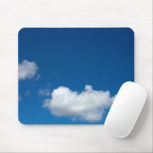 Sky is de grens van Mousepad Muismat (Met muis)