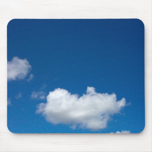 Sky is de grens van Mousepad Muismat (Voorkant)