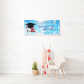 Sky is de limiet, gefeliciteerd met Happy Graduati Spandoek (Insitu)