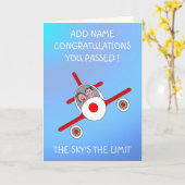 Sky is de limiet kaart (Gele Bloem)