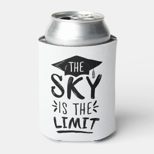 Sky is de Limit Clever Afstuderen Capture Cute Blikjeskoeler (Blikje Voorkant)