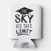 Sky is de Limit Clever Afstuderen Capture Cute Blikjeskoeler (Achterkant)