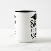 Sky is de Limit Clever Afstuderen Capture Cute Mok (Midden)