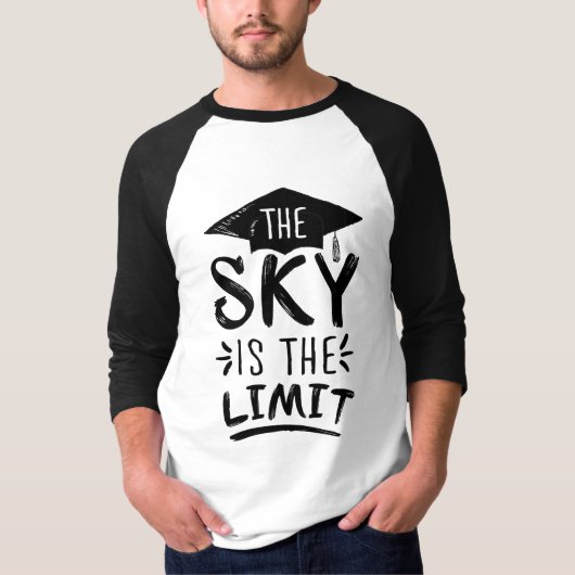 Sky is de Limit Clever Afstuderen Capture Cute T-shirt (Voorkant)