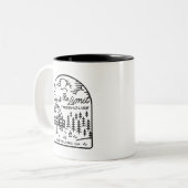 Sky is de Limit Treehouse Coffee Mok (Voorkant links)