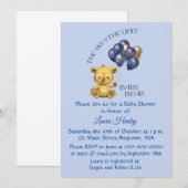 Sky is de Uitnodiging van de Blauwe Douane van het (Voorkant / Achterkant)