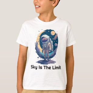 Sky is het Limit Astronaut T-Shirt Perfect cadeau