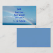 Sky is het Limit Visitekaartje (Voorkant / Achterkant)