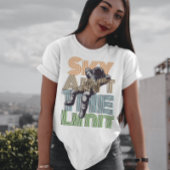 Sky is niet de limiet afbeelding t-shirt