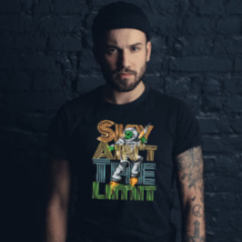 sky is niet de limiet Alien quote Graphic T-shirt